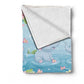Playing in the Water Baby Fleece Blanket