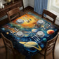 Plenty Planets in Space Square Tablecloth