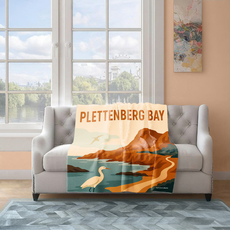Plettenberg Light Weight Fleece Blanket by Wikus Schalkwyk