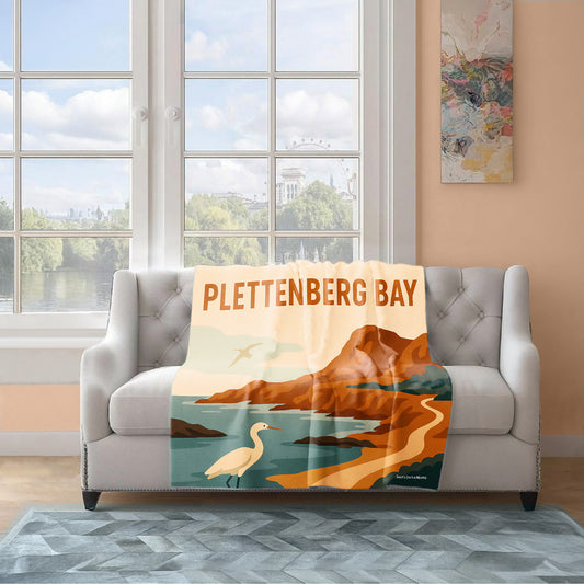 Plettenberg Light Weight Fleece Blanket by Wikus Schalkwyk