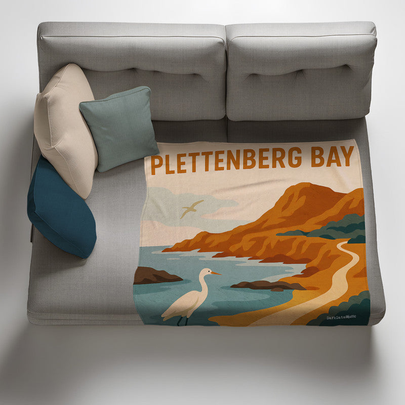 Plettenberg Light Weight Fleece Blanket by Wikus Schalkwyk