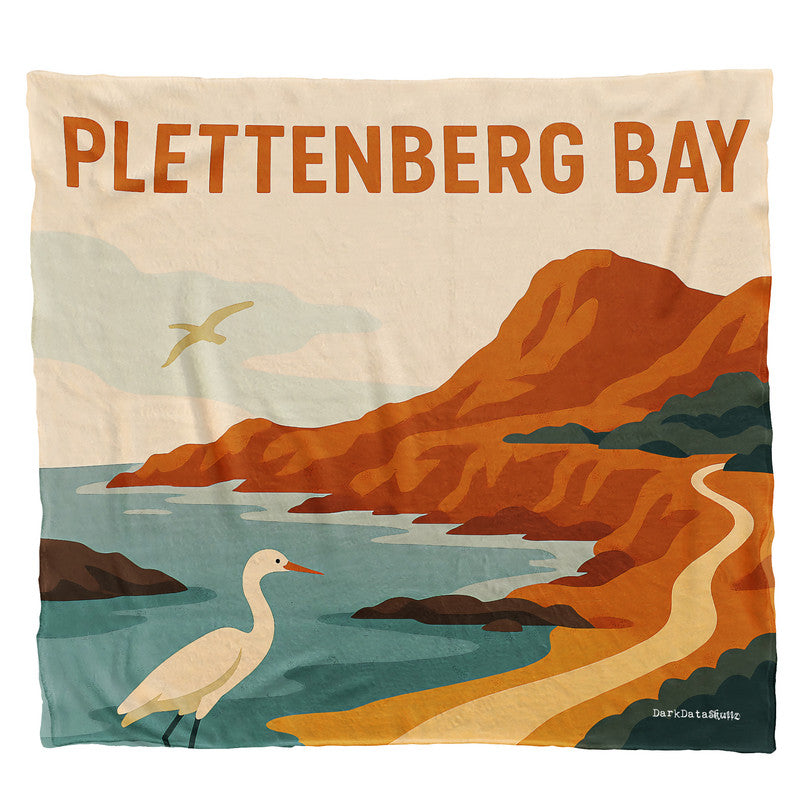 Plettenberg Light Weight Fleece Blanket by Wikus Schalkwyk