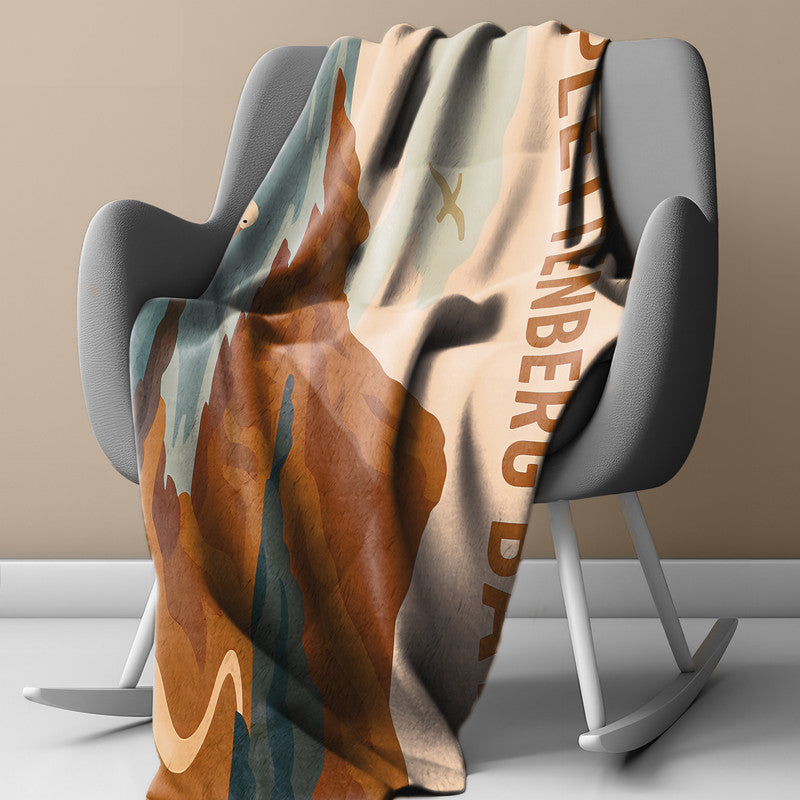 Plettenberg Light Weight Fleece Blanket by Wikus Schalkwyk