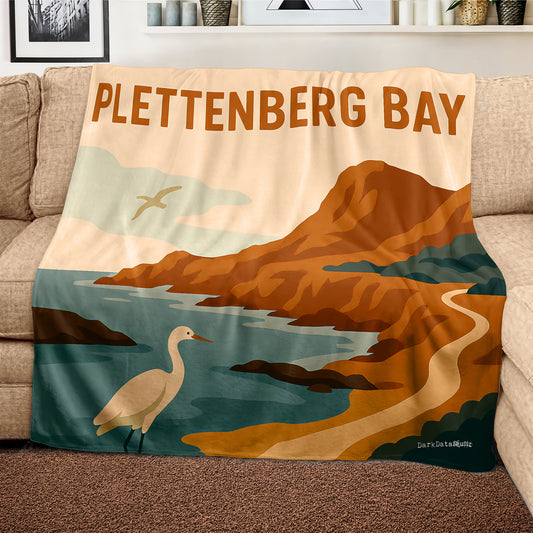 Plettenberg Light Weight Fleece Blanket by Wikus Schalkwyk