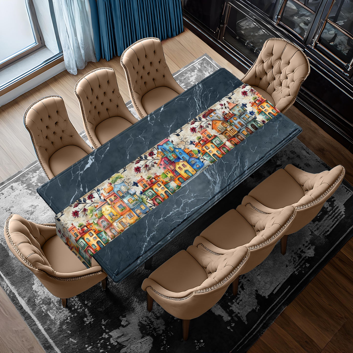 Pocket Paradise Table Runner by Mark van Vuuren
