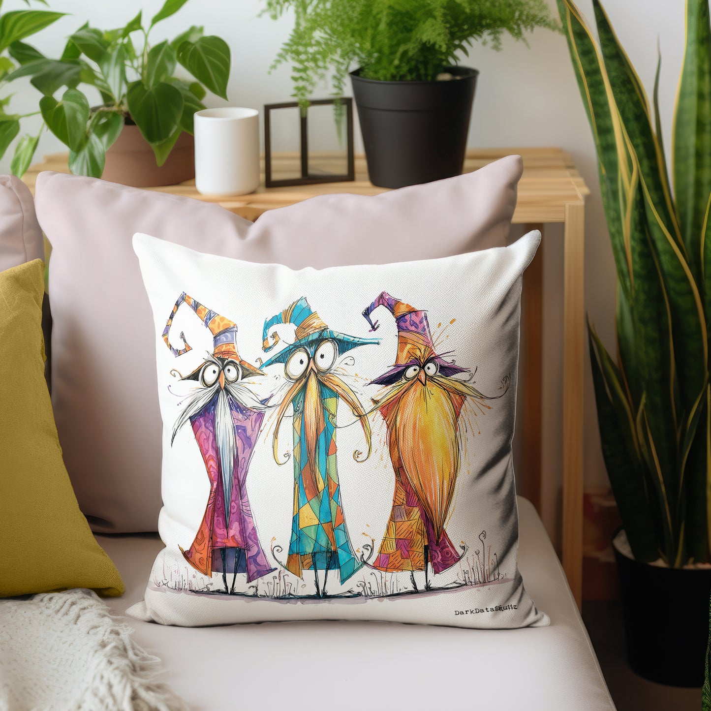 Pointy Hat Posse Luxury Scatter by Wikus Schalkwyk