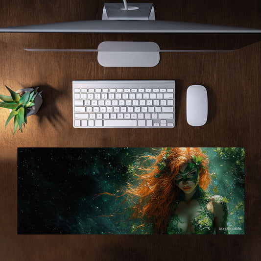 Poison Ivy Large Desk Pad by Wikus Schalkwyk