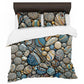 Polished Tide Stones Duvet Cover Set