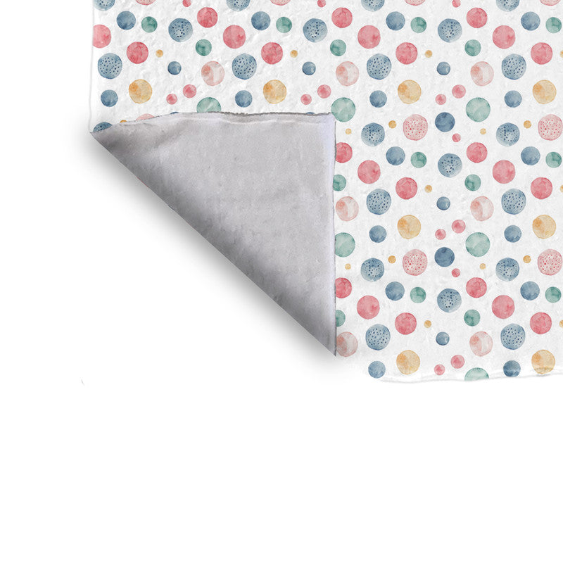 Polka Dots Minky Blanket