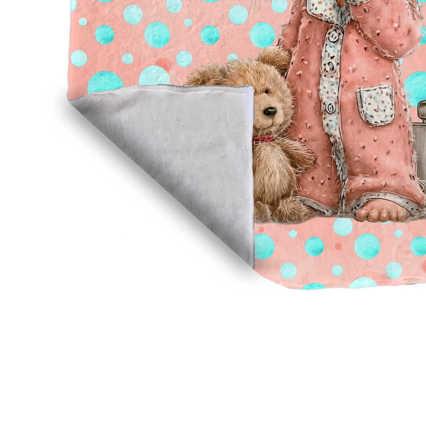 Polka Dot Dreams Baby Fleece Blanket