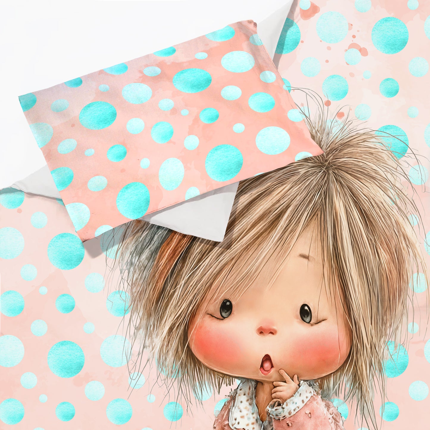 Polka Dot Dreams Cot Set
