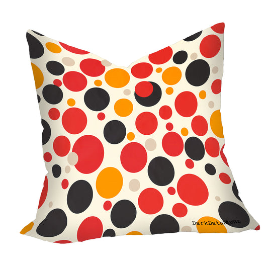 Polka Dots Square Luxury Scatter By Wikus Schalkwyk