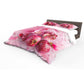 Pomegranate Pink Duvet Cover Set
