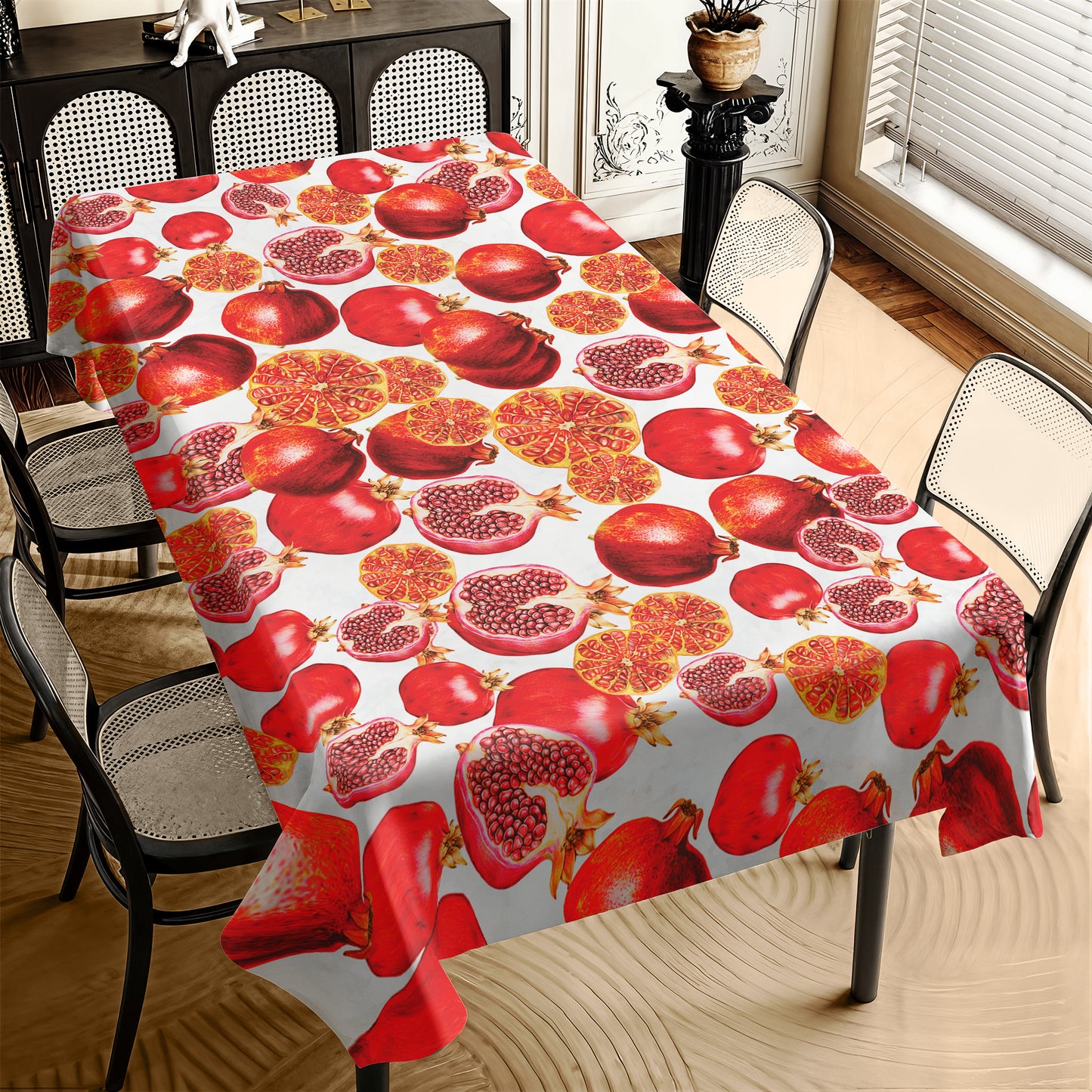 Pomegranate Rectangle Tablecloth By Mark Van Vuuren