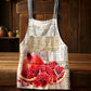 Pomegranate Medium Length Apron