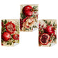 Pomegranates Dish Cloth (Set of 3)