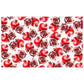 Pomegranates on White Rectangle Tablecloth by Mark van Vuuren
