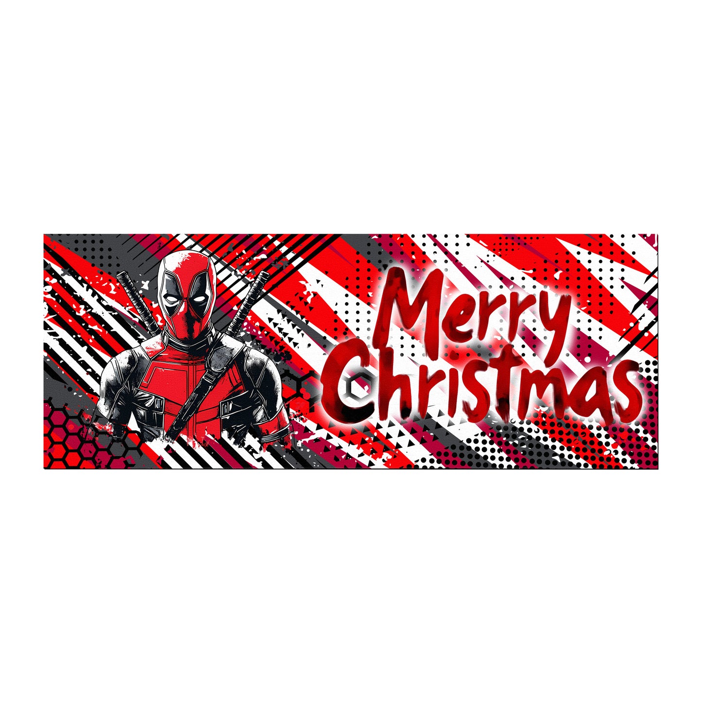 Pool Merry Christmas Desk Pad