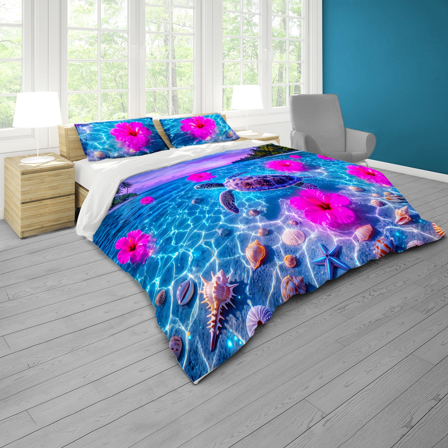 Pool Paradise Duvet Cover Set
