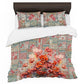 Poppies Patchwork Duvet Cover Set