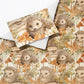 Porcupine Family Cot Set