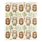 Porcupine Line Up Baby Fleece Blanket