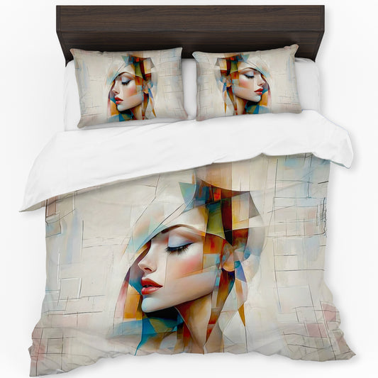Portrait of Serenity Duvet Cover Set
