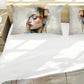 Portrait of Serenity Duvet Cover Set