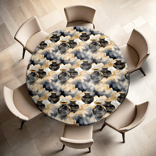 Pot of Gold Round Tablecloth