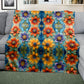 Wild Petal Pottery Light Weight Fleece Blanket