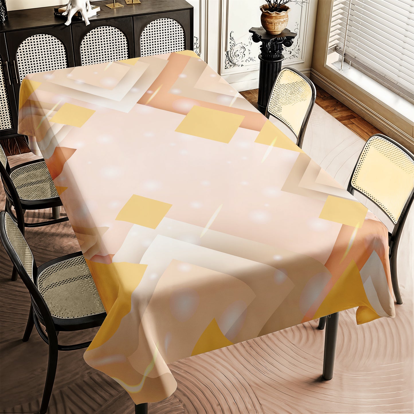 Powdered Prism Rectangle Tablecloth