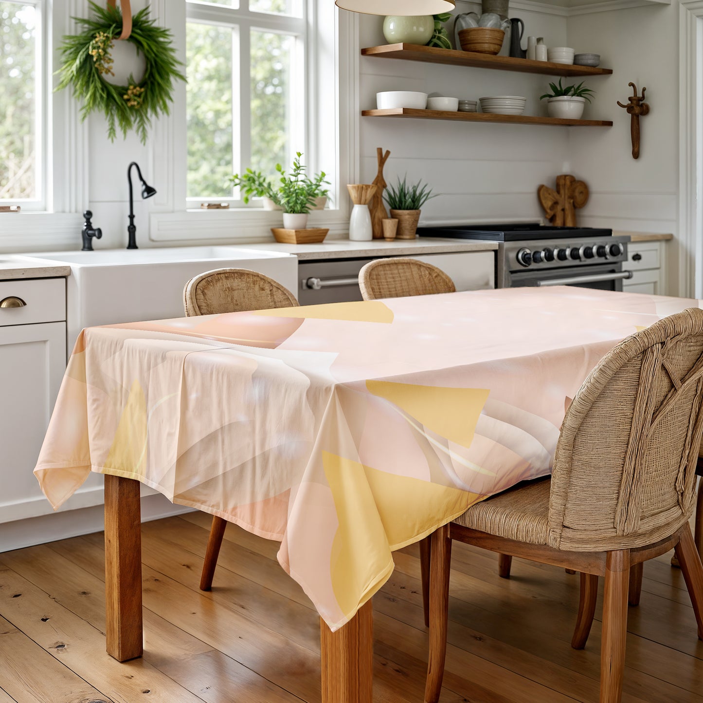 Powdered Prism Rectangle Tablecloth