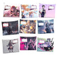 Powerfull Anime Girls Subject Savvy Book Bags Set Of 9