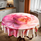 Precious Rose Round Tablecloth