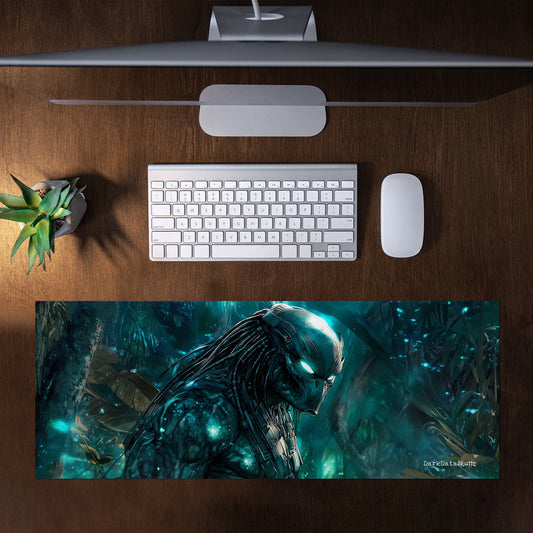 Predator Portrait Large Desk Pad by Wikus Schalkwyk