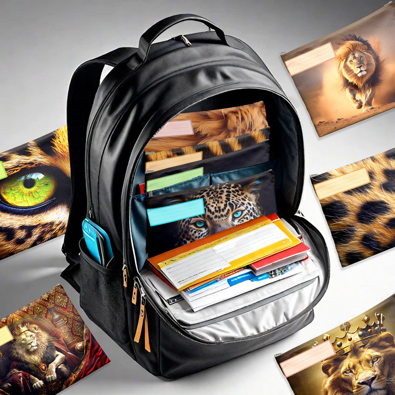 Predator Subject Savvy Book Bags Set of 9