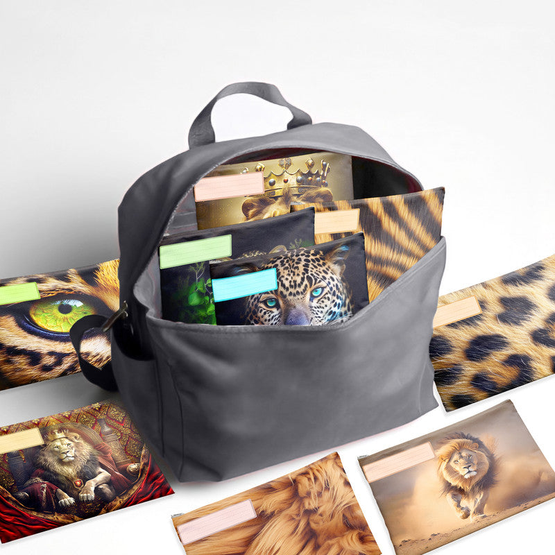Predator Subject Savvy Book Bags Set of 9