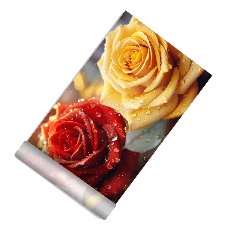 Pretty Roses Door Decoupage