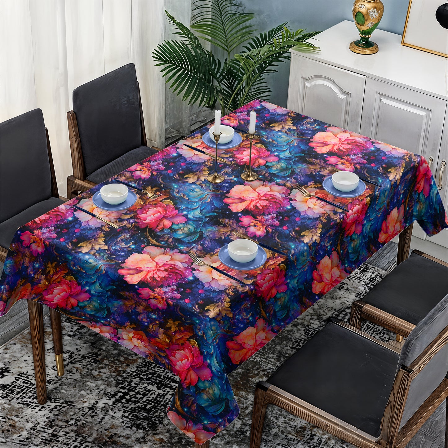 Pretty In Pink Rectangle Tablecloth