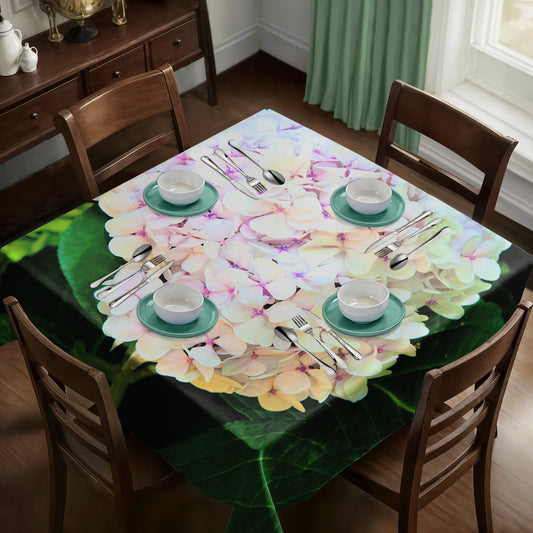 Pretty in Pink Square Tablecloth By Annette Heymans