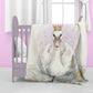 Princess Swan Baby Fleece Blanket