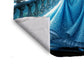 Princess in Blue Dress Toddler Fleece Blanket