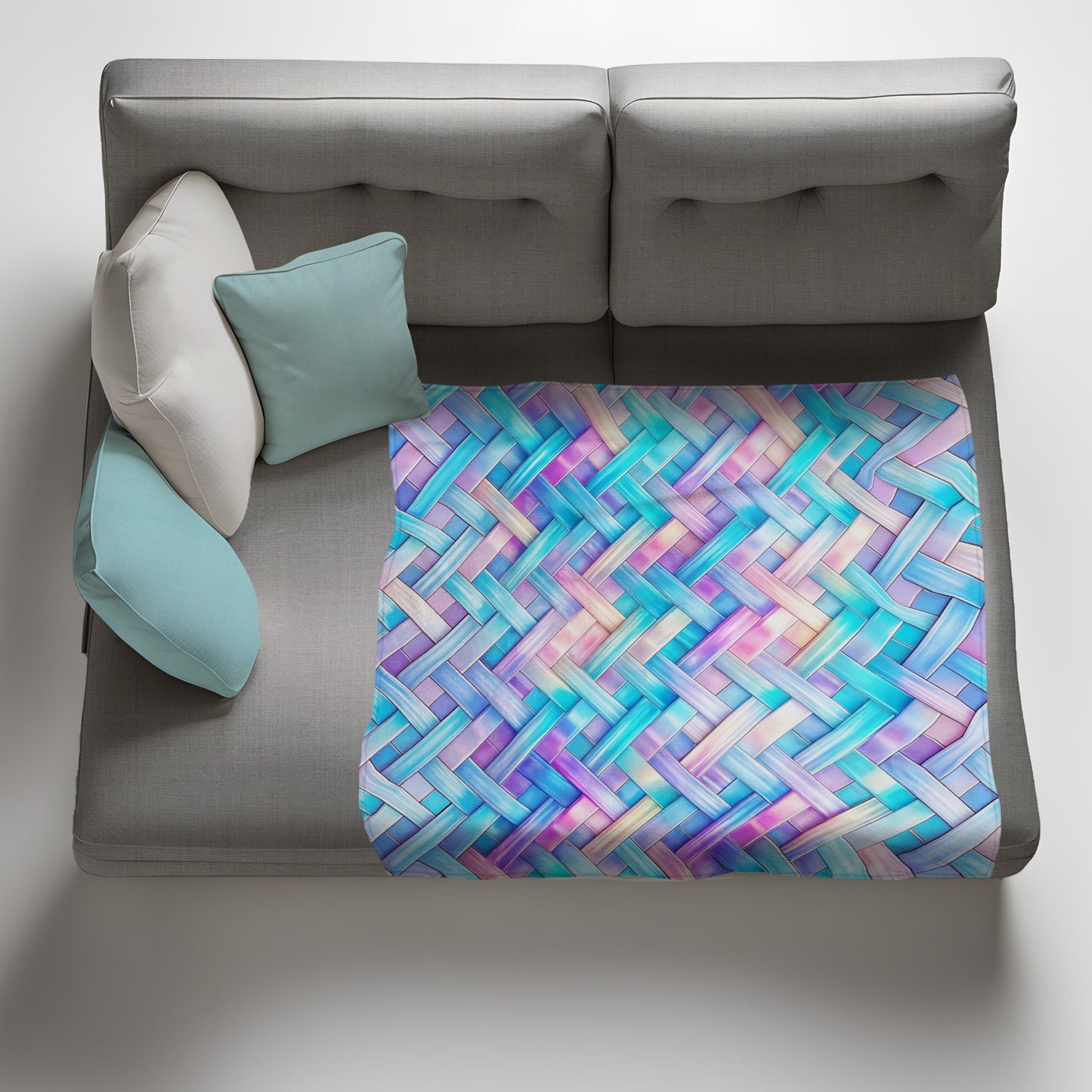 Prism Nebula Drift Light Weight Fleece Blanket