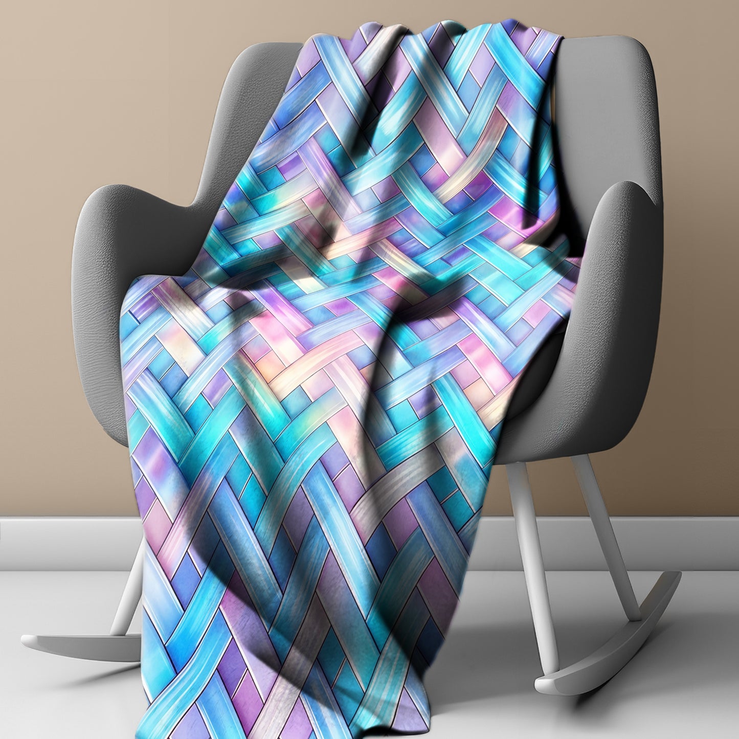 Prism Nebula Drift Light Weight Fleece Blanket