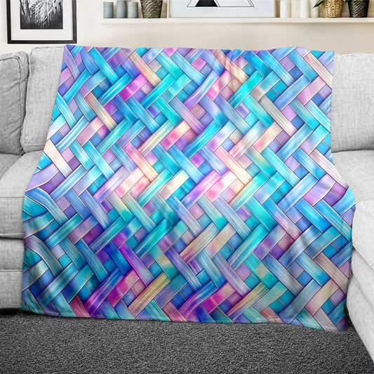 Prism Nebula Drift Light Weight Fleece Blanket