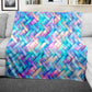 Prism Nebula Drift Light Weight Fleece Blanket