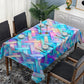 Prism Nebula Drift Rectangle Tablecloth