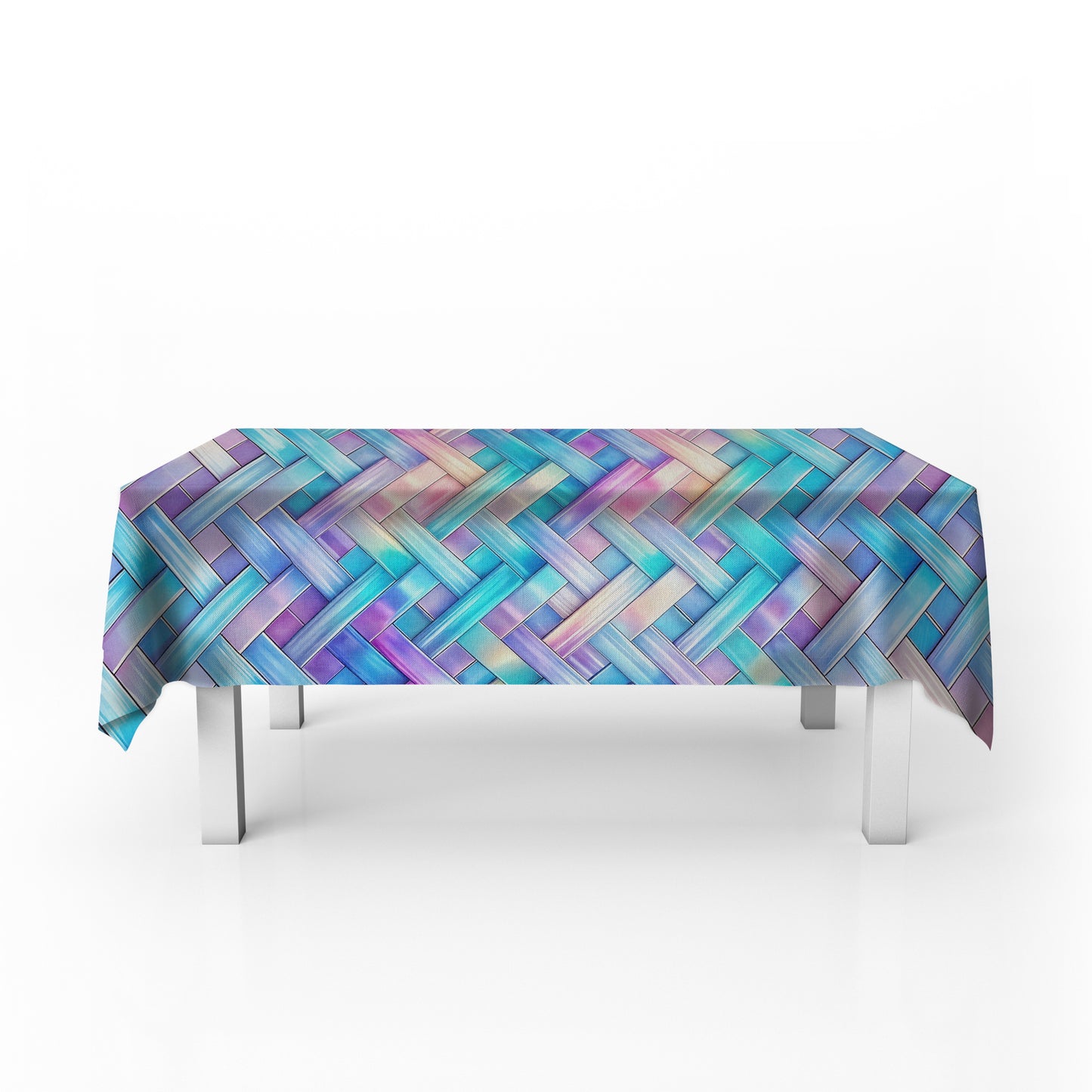 Prism Nebula Drift Rectangle Tablecloth