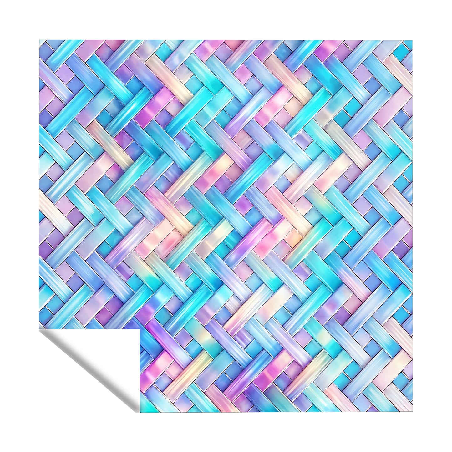 Prism Nebula Drift Square Tablecloth