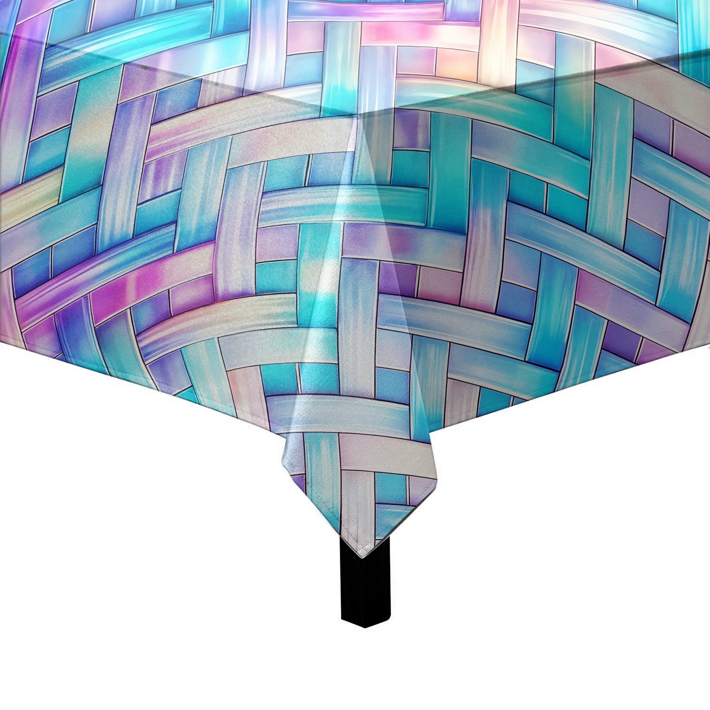 Prism Nebula Drift Square Tablecloth